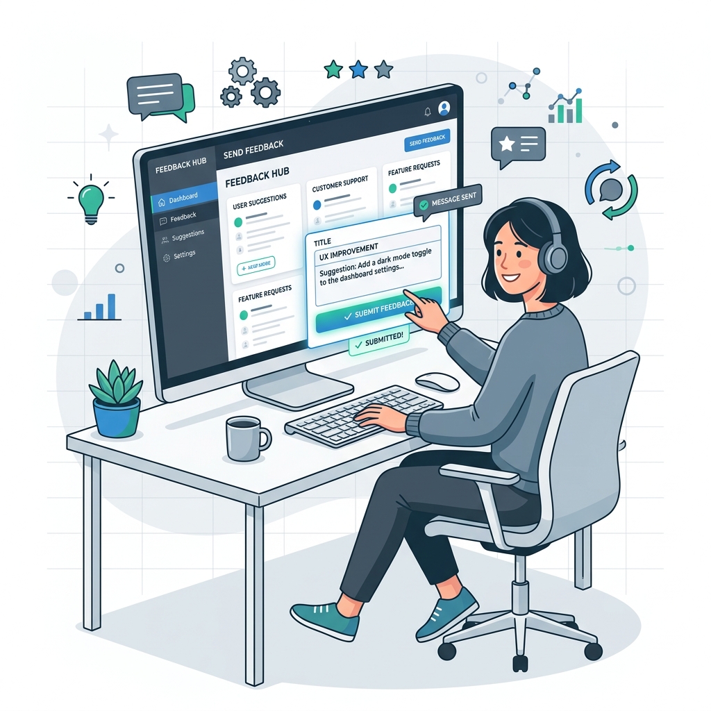 Feedback Hub Illustration