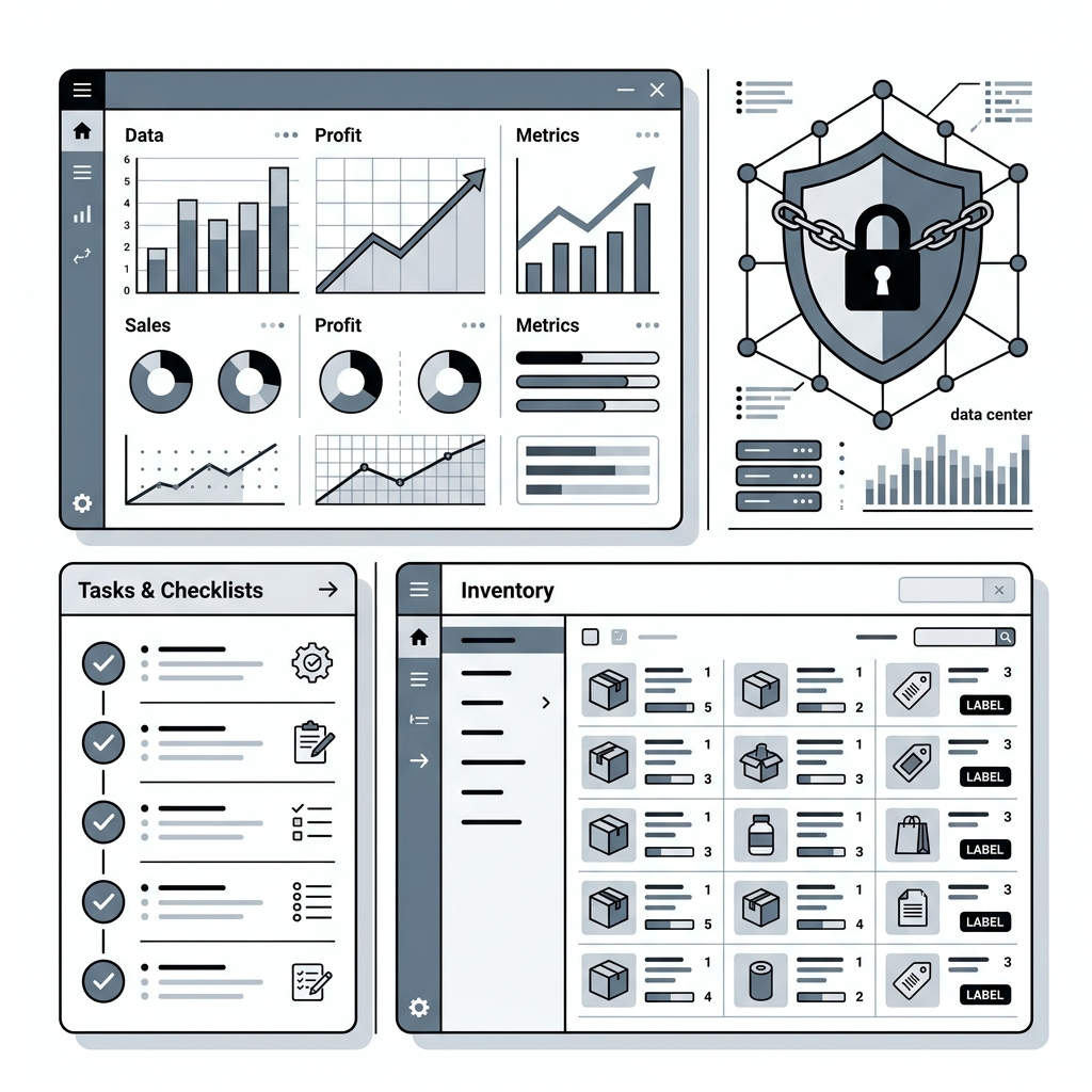 Solution dashboard illustration