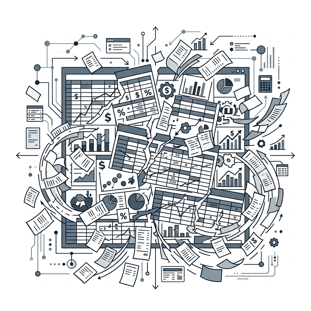 Spreadsheet issues illustration